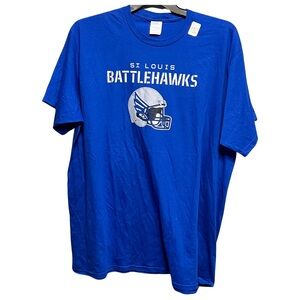 Port and Company Blue Battlehawks Tee